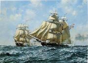 unknow artist Seascape, boats, ships and warships. 113 France oil painting artist